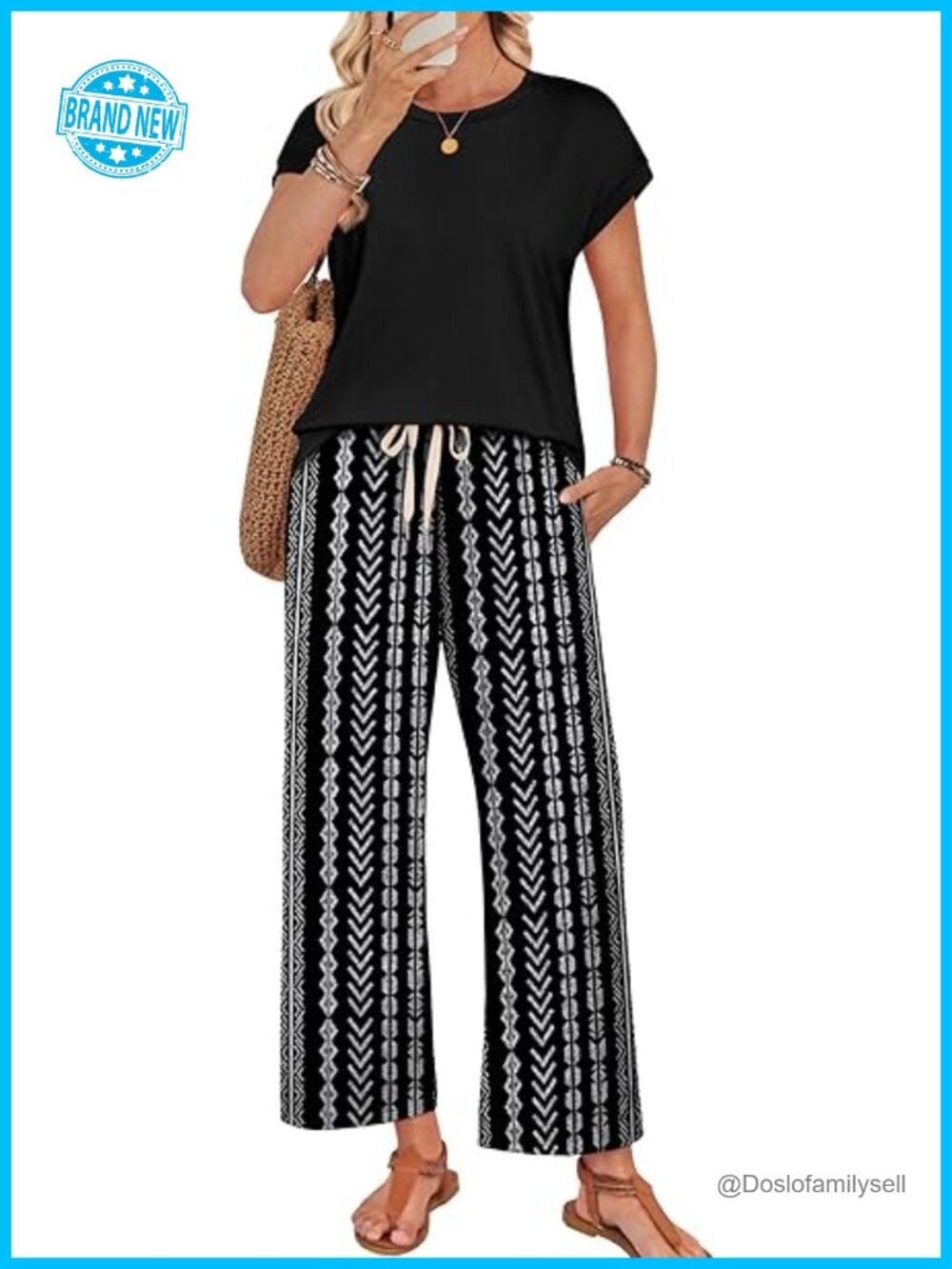 Two Piece Sets for Women Lounge Sets Beach Vacation Travel Matching Clothes